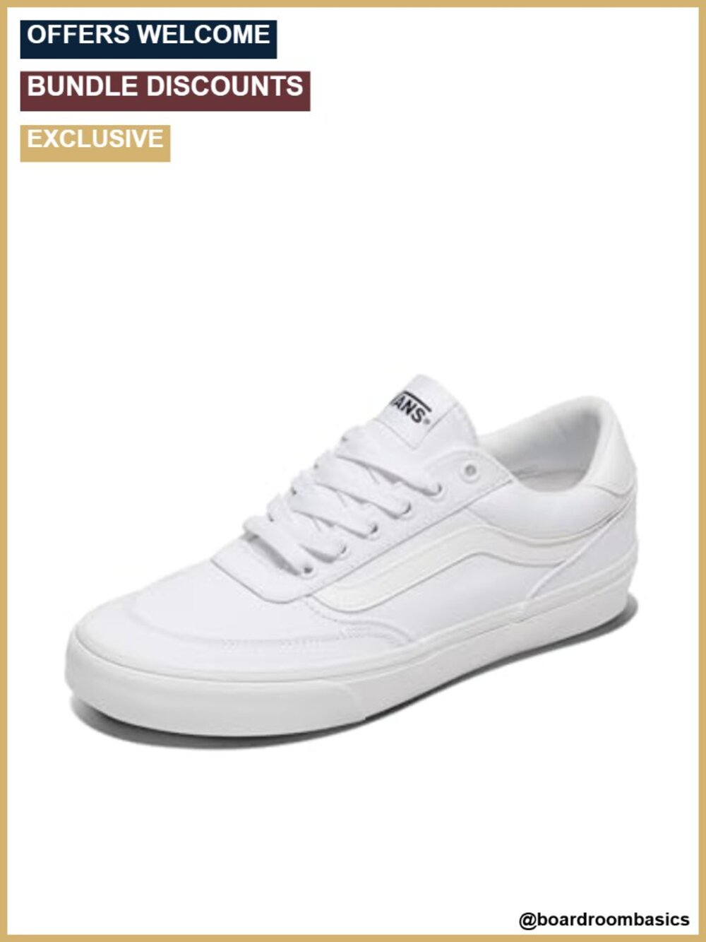 Men's Canvas Low Top Lace-Up Skateboarding Sneakers